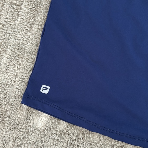 Fabletics Women’s Athletic Blue Racerback Tank Top - Picture 3 of 4